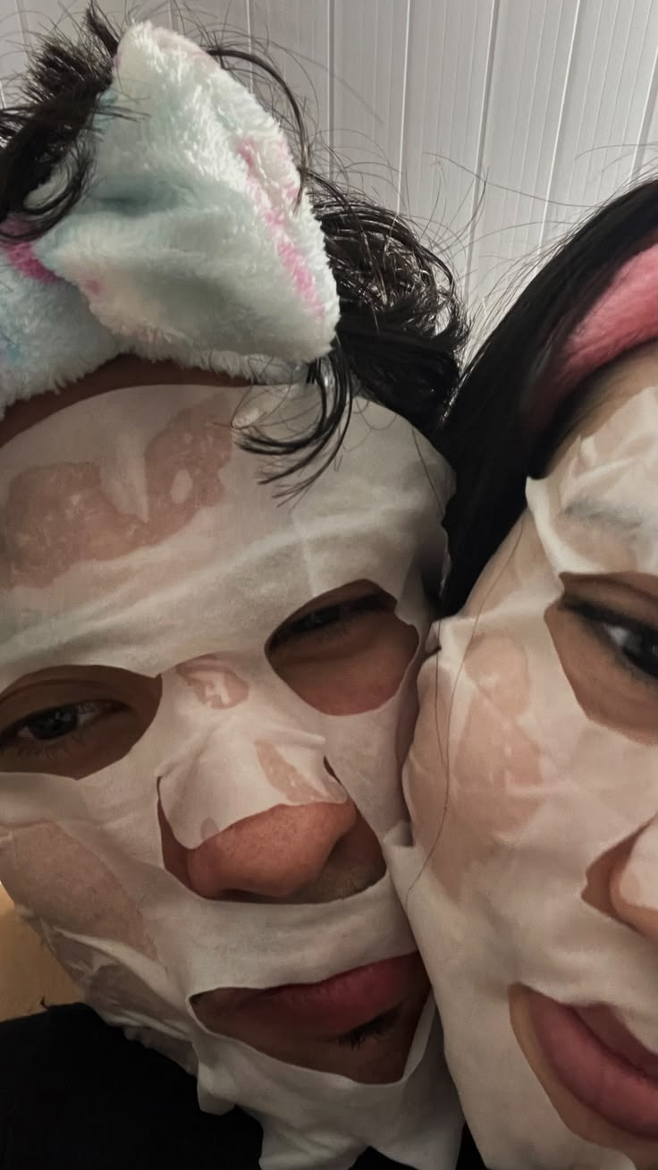 A colorful self-care moment